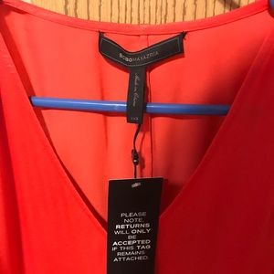 BCBGMAXAZRIA Red Maxi Dress